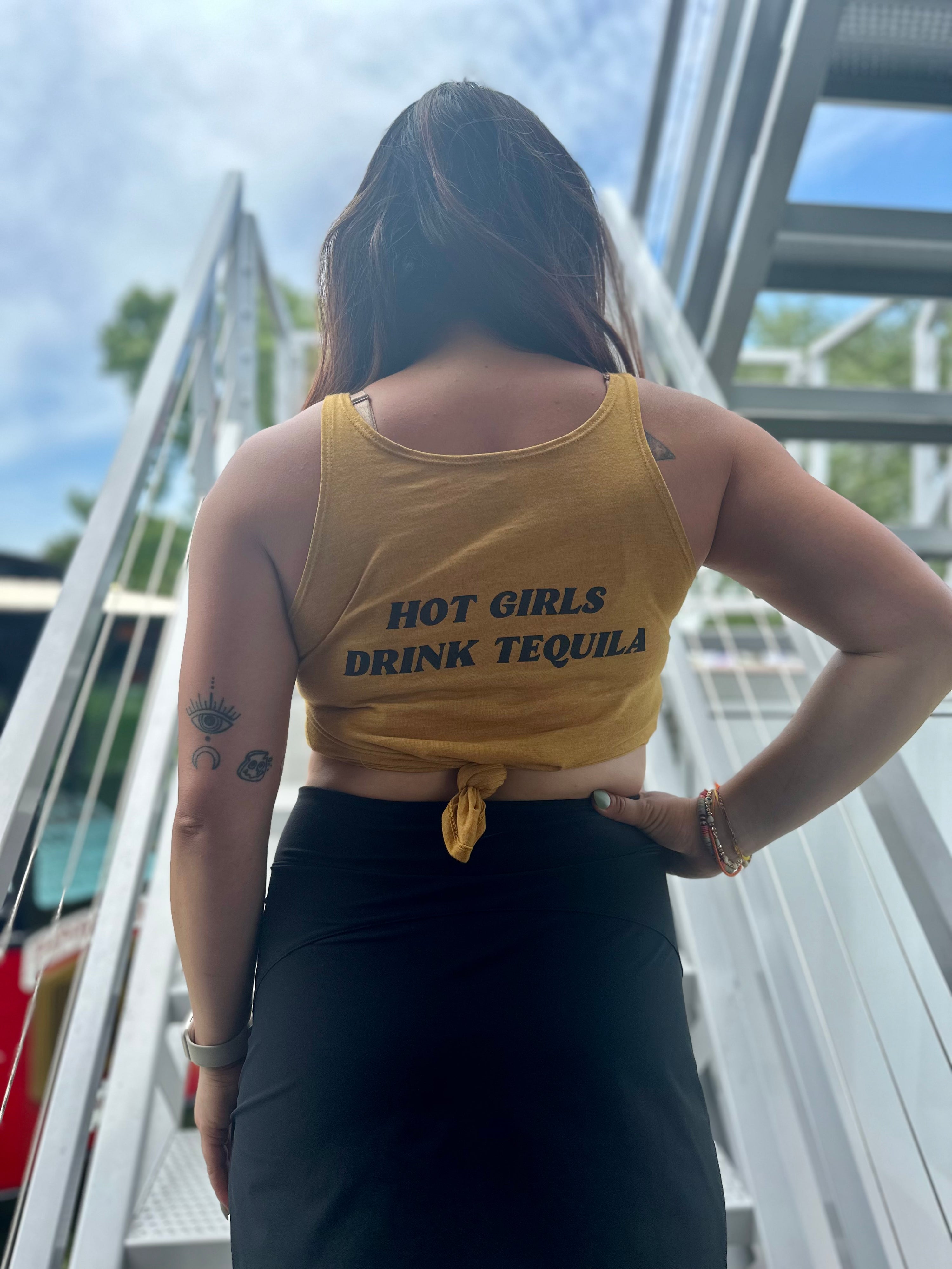 Hot Girls Drink Tequila Tank