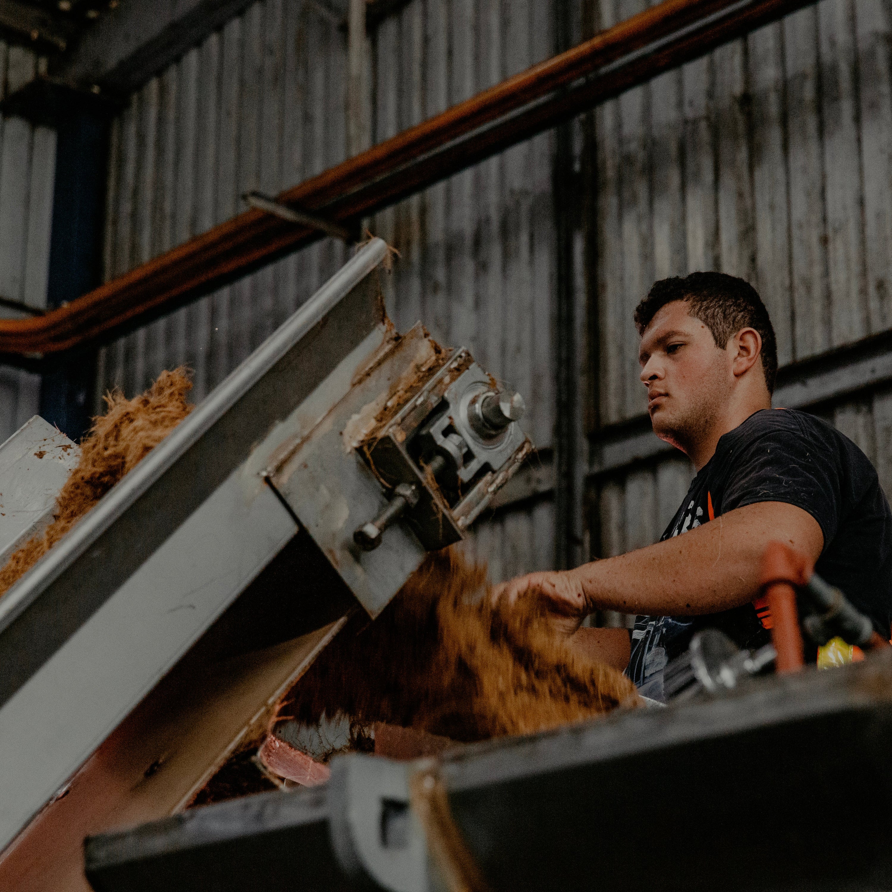 Roller Mill Extraction for making of Una vida Tequila