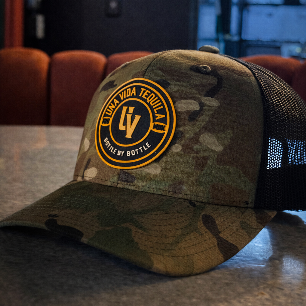 Una Vida Tequila Camo PVC Hat 2