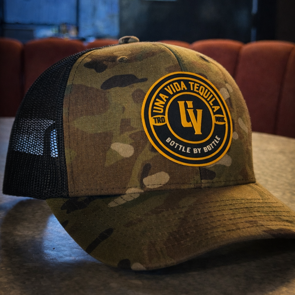 Una Vida Tequila Camo PVC Hat 3
