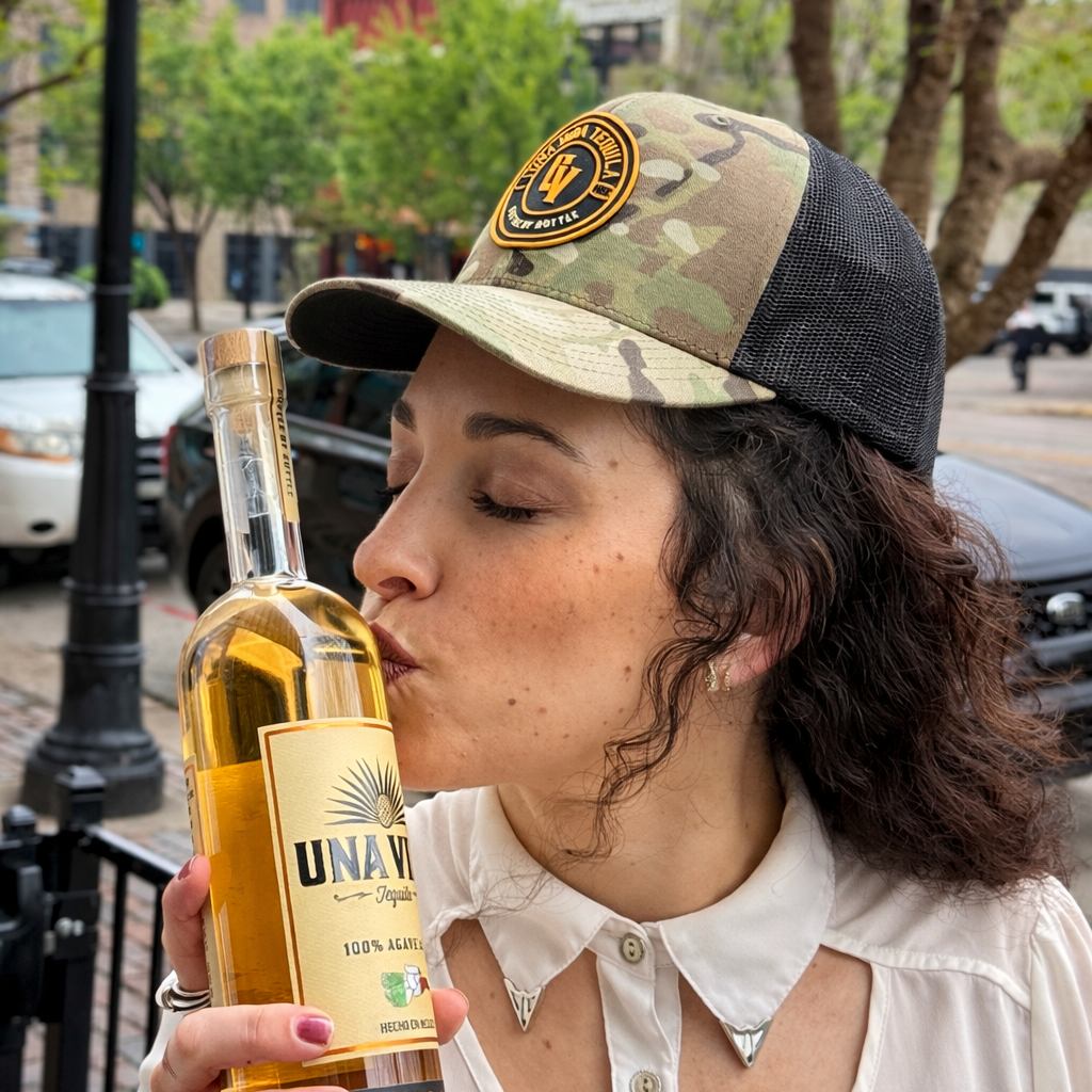 Una Vida Tequila Camo PVC Hat 4