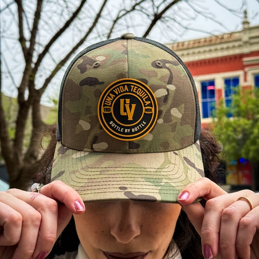 Una_Vida_Tequila_Camo_PVC_Hat_5